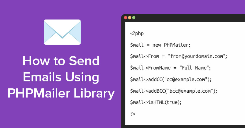 Sending Emails in PHP with PHPMailer